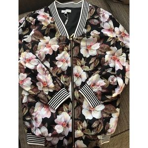 Flower Print Jacket